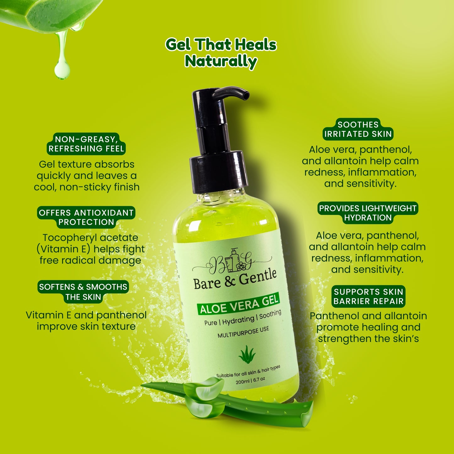 Aloe Vera Gel 200ml