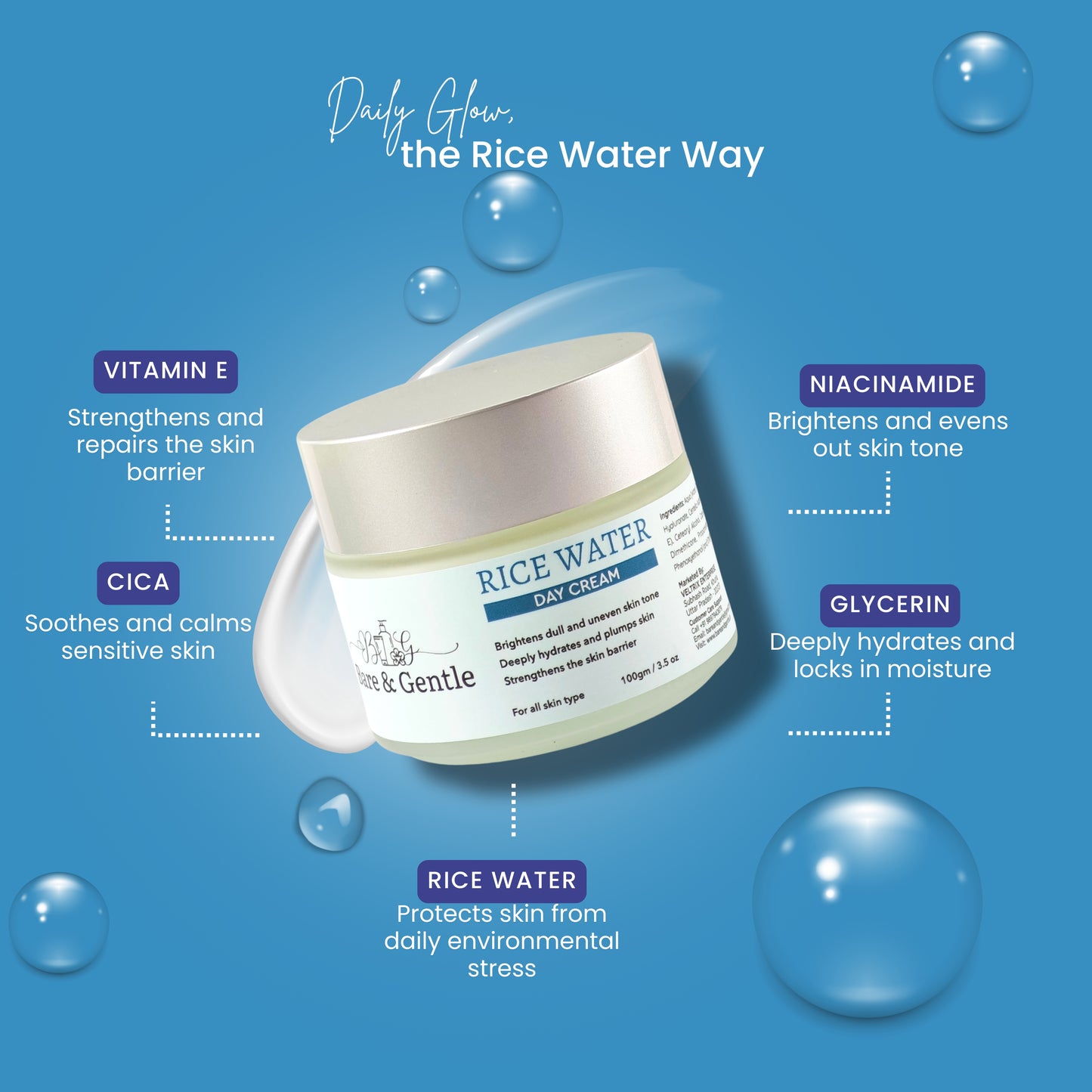 Rice Water Day Cream 100gm