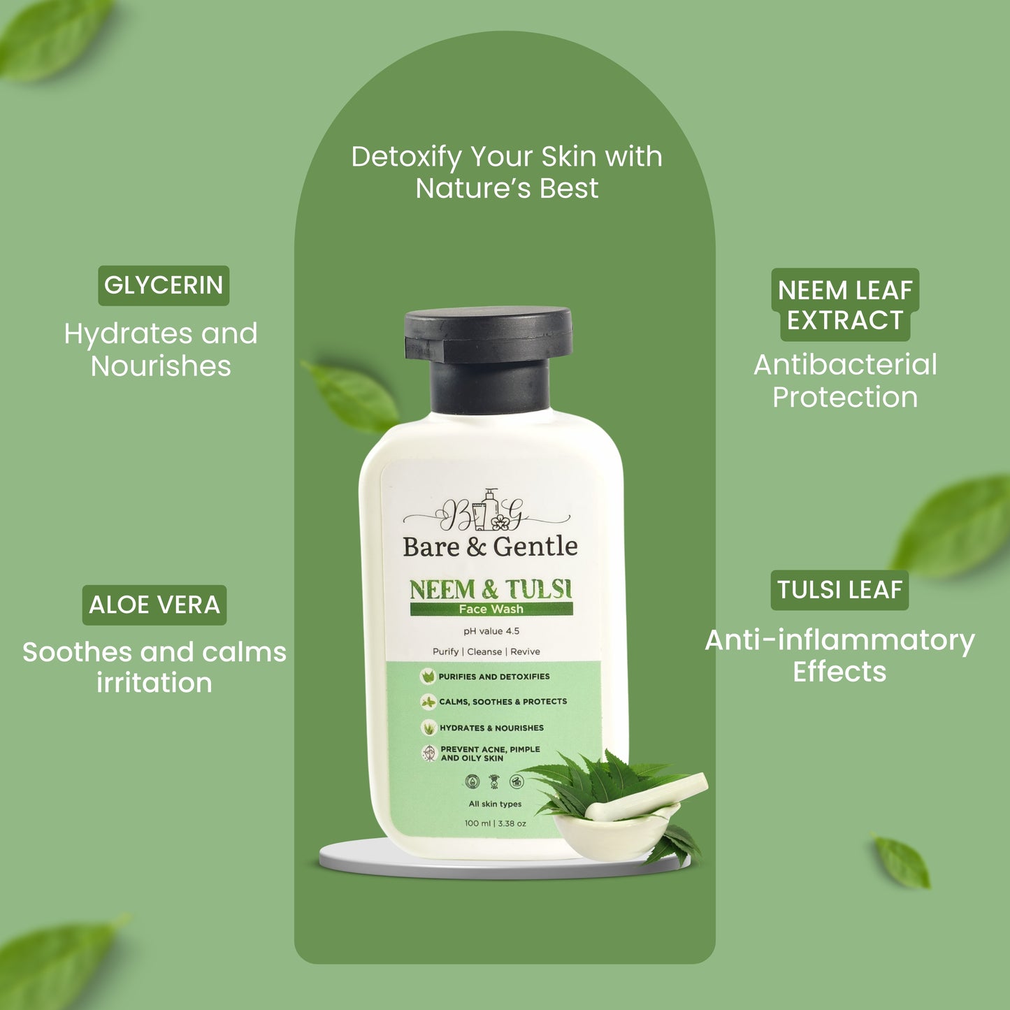 Neem & Tulsi Face Wash 100ml