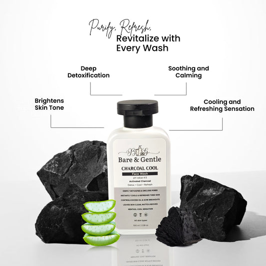 Charcoal Cool Face Wash 100ml