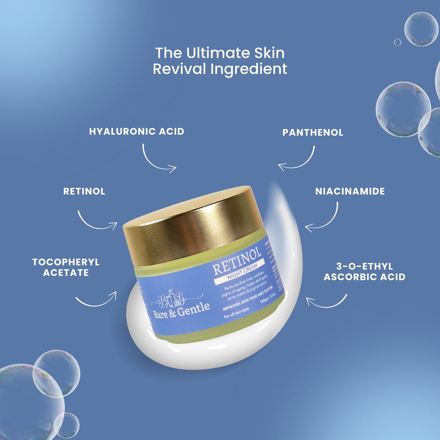 0.5% Retinol Night Cream 100gm