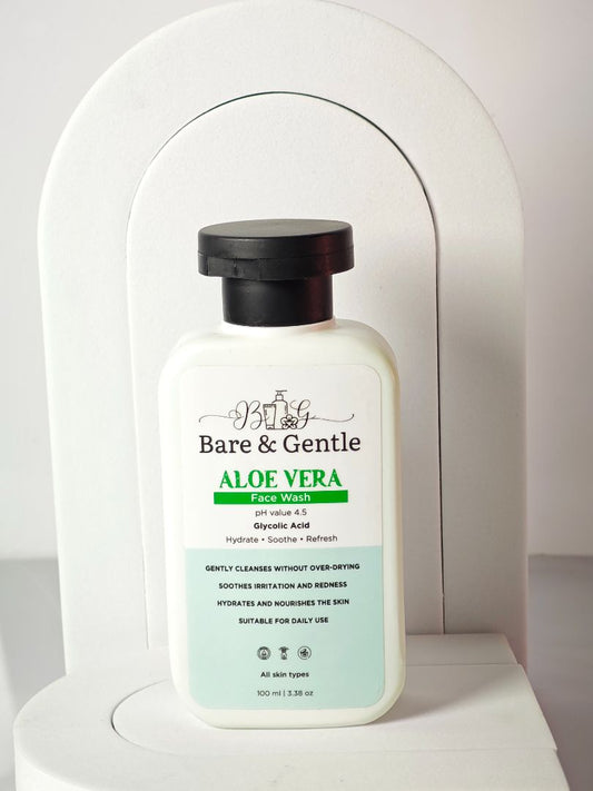Aloe Vera Face Wash With Glycolic Acid 100ml