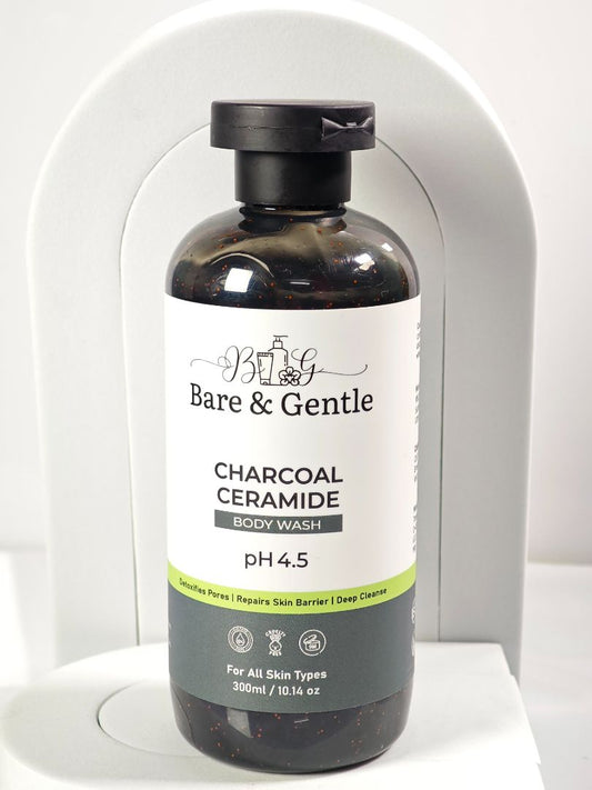 Charcoal, Ceramide Body Wash 300ml