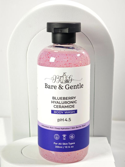 Blueberry, Hyaluronic, Ceramide Body Wash 300ml