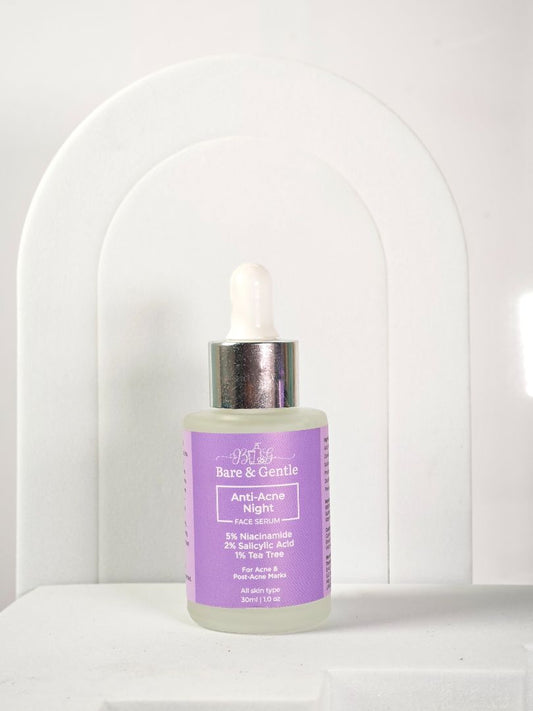 Anti-Acne Face Serum With 5% Niacinamide + 2% Salicylic Acid + 1%Tea Tree 30ml