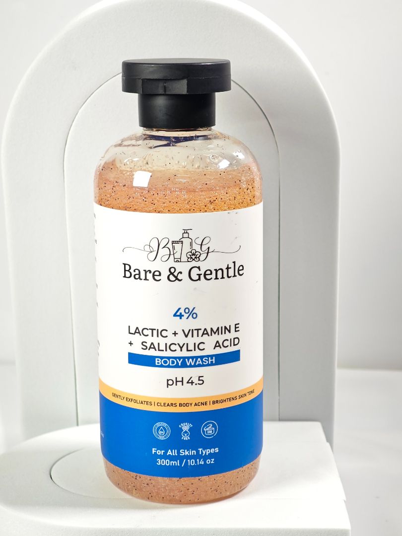 4% Lactic + Vitamin E + Salicylic Acid Body Wash 300ml