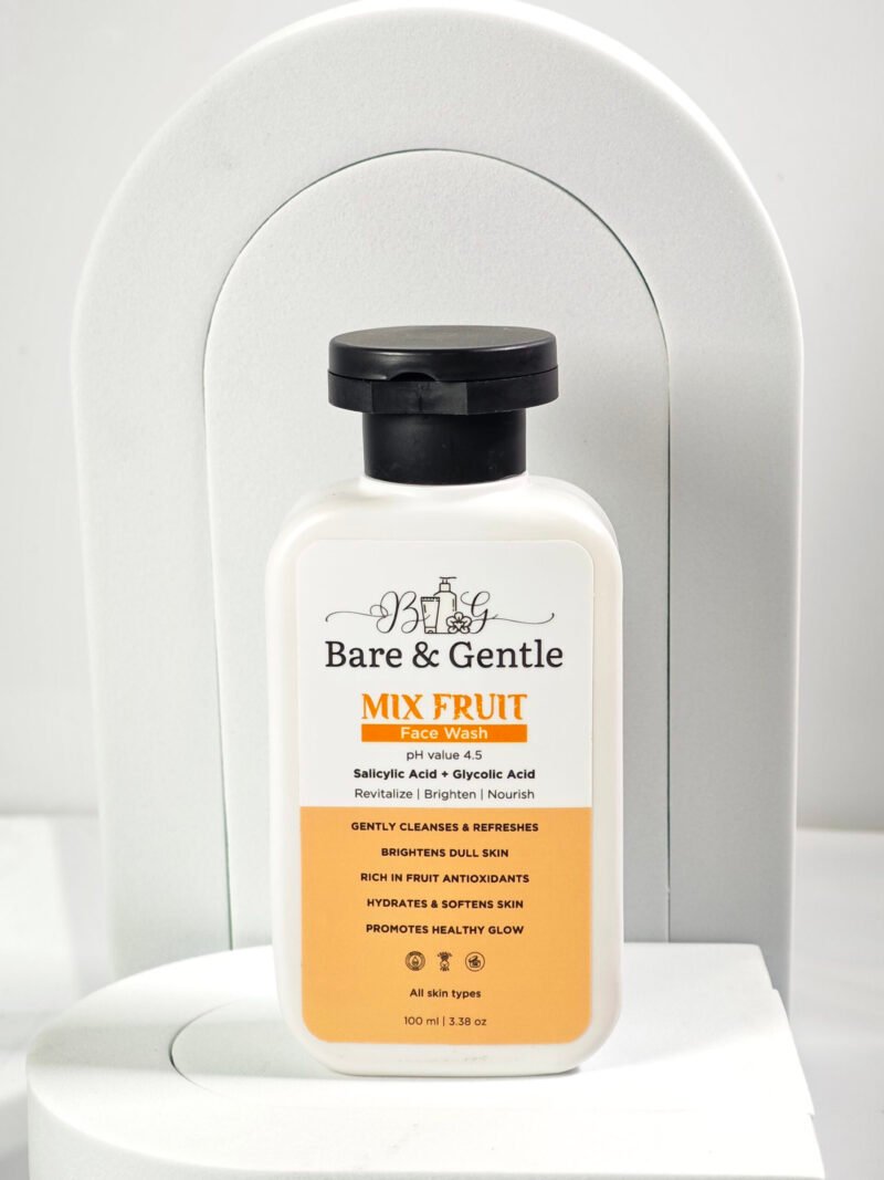 Mix Fruit Face Wash With Salicylic + Glycolic Acid  100ml