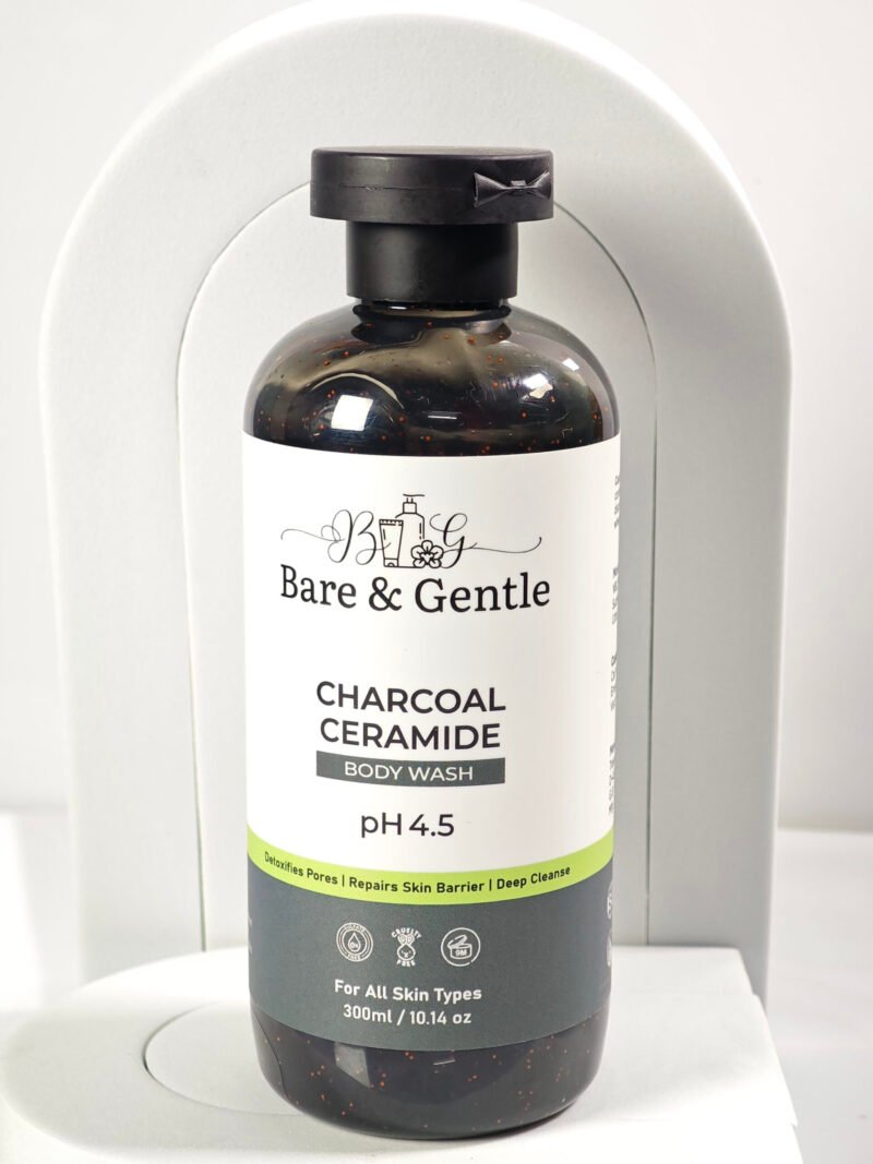 Charcoal, Ceramide Body Wash  300ml
