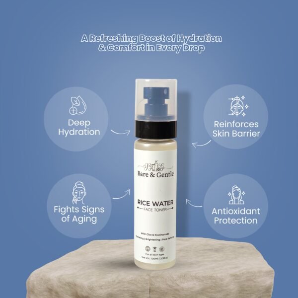 Rice Water Face Toner with Cica & Niacinamide 100ml