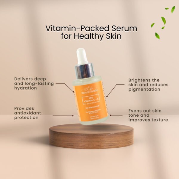 10% Vitamin C +E Face Serum With 5% Niacinamide  30ml