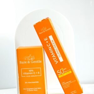 10% Vitamin C+E with 5% Niacinamide Face Serum and Sunscreen Spf 50+ PA++++